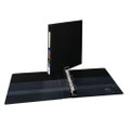 Heavy-duty Non-view Binder With Durahinge And One Touch Ezd Rings, 3 Rings, 1" Capacity, 11 X 8.5, Black - VISAVE79990