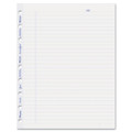 Miraclebind Ruled Paper Refill Sheets For All Miraclebind Notebooks And Planners, 9.25 X 7.25, White/blue Sheets, Undated