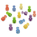 Magnetic "push Pins", 3/4" Dia, Assorted Colors, 20/pack Magnetic "push Pins", 3/4" Dia, Assorted Colors, 20/pack