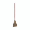 Corn Fiber Lobby/toy Broom, Corn Fiber Bristles, 39" Overall Length, Red, 12/carton