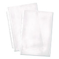 Top Load Sheet Protector, Heavyweight, 8.5 X 5.5, Clear, 25/pack