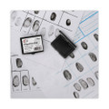Inkless Fingerprint Pad, 2 1/4 X 1 3/4, Black, Dozen