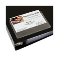 Self-adhesive Business Card Holders, Top Load, 2 X 3.5, Clear, 10/pack