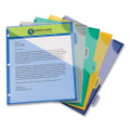 Write And Erase Big Tab Durable Plastic Dividers, 3-hold Punched, 5-tab, 11 X 8.5, Assorted, 1 Set - VISAVE16183