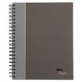 Royale Wirebound Business Notebooks, 1 Subject, Medium/college Rule, Black/gray Cover, 10.5 X 8, 96 Sheets