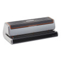 20-sheet Optima 20 Electric Punch, Three-hole, 9/32" Holes, Silver/black 20-sheet Optima 20 Electric Punch, Three-hole, 9/32" Holes, Silver/black