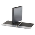 Economy Round Ring View Binder, 3 Rings, 1" Capacity, 11 X 8.5, Black - VISOFF80961