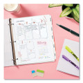 Write And Erase Durable Plastic Dividers With Pocket, 5-tab, 11.13 X 9.25, White, 1 Set