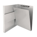 Snapak Aluminum Side-open Forms Folder, 0.5" Clip Capacity, Holds 8.5 X 11 Sheets, Silver Snapak Aluminum Side-open Forms Folder, 0.5" Clip Capacity, Holds 8.5 X 11 Sheets, Silver