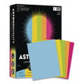 Color Cardstock -"bright" Assortment, 65lb, 8.5 X 11, Assorted, 250/pack