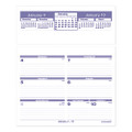 Flip-a-week Desk Calendar Refill, 7 X 6, White Sheets, 2022 Flip-a-week Desk Calendar Refill, 7 X 6, White Sheets, 2022