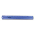 12" Jewel Colored Ruler, Standard/metric, Plastic