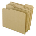 Earthwise By Pendaflex 100% Recycled Colored File Folders, 1/3-cut Tabs: Assorted, Letter, 0.5" Expansion, Brown, 100/box Earthwise By Pendaflex 100% Recycled Colored File Folders, 1/3-cut Tabs: Assorted, Letter, 0.5" Expansion, Brown, 100/box