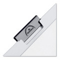 Duraclip Report Cover, Clip Fastener,  8.5 X 11, Clear/black, 5/pack