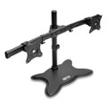 Dual Desktop Monitor Stand, For 13" To 27" Monitors, 31.69" X 10" X 18.11", Black, Supports 26 Lb Dual Desktop Monitor Stand, For 13" To 27" Monitors, 31.69" X 10" X 18.11", Black, Supports 26 Lb