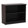 Alera Valencia Series Bookcase, Two-shelf, 31.75w X 14d X 29.5h, Espresso Alera Valencia Series Bookcase, Two-shelf, 31.75w X 14d X 29.5h, Espresso