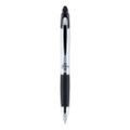 Z-grip Max Ballpoint Pen, Retractable, Medium 1 Mm, Black Ink, Silver Barrel, 12/pack