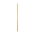 Lie-flat Screw-in Mop Handle, Lacquered Wood, 1.13" Dia X 60", Natural