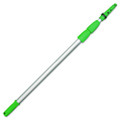Opti-loc Extension Pole, 20 Ft, Three Sections, Green/silver