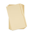 Top Tab Manila File Folders, 1/2-cut Tabs: Assorted, Legal Size, 0.75" Expansion, Manila, 100/box