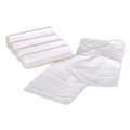 Linear Low Density Clear Recycled Can Liners, 60 Gal, 1.5 Mil, 38" X 58", Clear, 100/carton