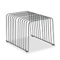Wire Desktop Organizer, 11 Sections, Letter To Legal Size Files, 9" X 11.38" X 8", Black