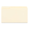 Interior File Folders, 1/3-cut Tabs: Assorted, Legal Size, 9.5-pt Manila, 100/box