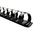 Combbind Standard Spines, 2" Diameter, 450 Sheet Capacity, Black, 50/box Combbind Standard Spines, 2" Diameter, 450 Sheet Capacity, Black, 50/box