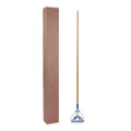 Quick Change Metal Head Mop Handle For No. 20 And Up Heads, 54" Wood Handle