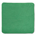 Microfiber Cleaning Cloths, 16 X 16, Green, 24/pack