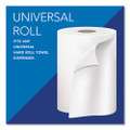 Essential High Capacity Hard Roll Towels For Business, 1.5" Core, 8" X 1,000 Ft, Recycled, White, 6/carton
