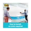 Dry Erase Surface With Adhesive Backing, 72" X 48", White