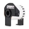 Continuous Film Label Tape, 2.4" X 50 Ft Roll, White