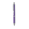 Energel Alloy Rt Gel Pen, Retractable, Medium 0.7 Mm, Violet Ink, Violet Barrel