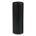 Linear Low Density Recycled Can Liners, 33 Gal, 1.25 Mil, 33" X 39", Black, 100/carton