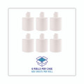 Center-pull Roll Towels, 2-ply, 8.9"w, White, 600/roll, 6/carton