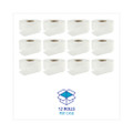 Jumbo Roll Bathroom Tissue, Septic Safe, 2-ply, White, 3.2" X 525 Ft, 12 Rolls/carton