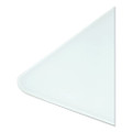 Cubicle Glass Dry Erase Board, 12 X 12, White
