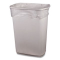 High-density Waste Can Liners, 30 Gal, 8 Microns, 30" X 37", Natural, 500/carton