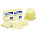 Self-stick Pop-up Notes, 3" X 3", Yellow, 100 Sheets/pad, 12 Pads/pack