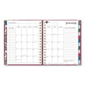 Harmony Daily Hardcover Planner, 8.75 X 7, Berry Cover, 12-month (jan To Dec): 2022