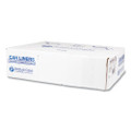 High-density Commercial Can Liners, 16 Gal, 8 Microns, 24" X 33", Black, 1,000/carton