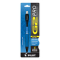 G2 Pro Gel Pen, Retractable, Fine 0.7 Mm, Black Ink, Blue Barrel