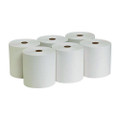 Pacific Blue Basic Nonperf Paper Towel Rolls, 7.88" X 800 Ft, White, 6 Rolls/carton