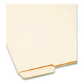 End Tab File Folder, 1/3-cut Tabs: Assorted, Letter Size, 0.75" Expansion, Manila, 100/box