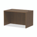Alera Valencia Series Straight Front Desk Shell, 47.25" X 29.5" X 29.63", Modern Walnut