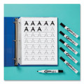 Marks A Lot Desk-style Dry Erase Marker, Broad Chisel Tip, Black, Dozen (24408)