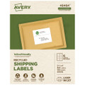 Ecofriendly Mailing Labels, Inkjet/laser Printers, 3.33 X 4, White, 6/sheet, 100 Sheets/pack