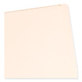 Manila End Tab Classification Folders, 1 Divider, Letter Size, Manila, 10/box