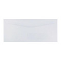 Business Envelope, #10, Single Window, Commercial Flap, Gummed Closure, 4.13 X 9.5, White, 500/box